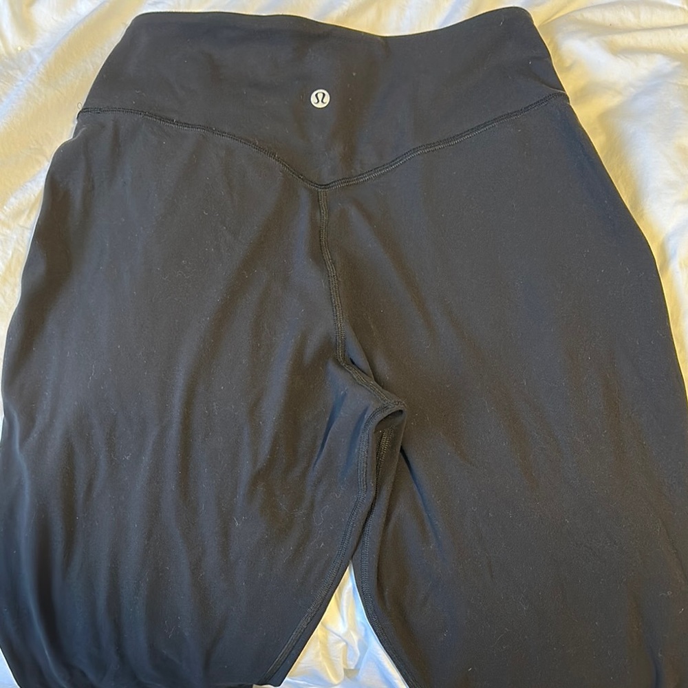 Black High-Waisted Joggers Align Lululemon Joggers size 6